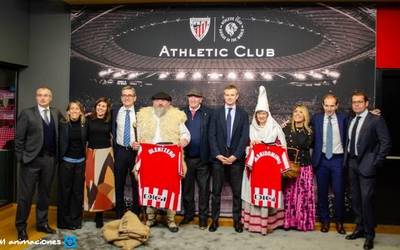 Ruben Markina eta Izaskun Asua, San Mameseko Olentzero eta Mari Domingi