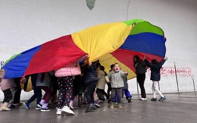 Iturripe hartu dute jolastoki Ludoteketako erabiltzaileek