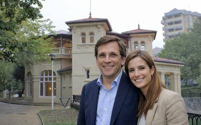 Madrilgo alkateak bisitatu zuen Laudio atzo