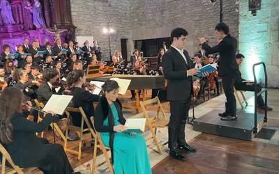 Haydnen musikak hartu du Bidaurretako monasterioa