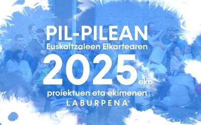 Pil-pilean Euskaltzaleen Elkarteak 2025ean egin dituenen laburpena