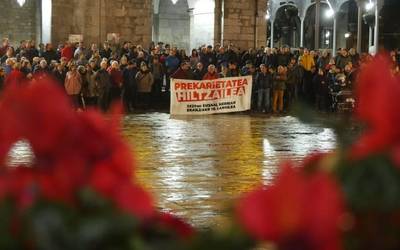 Garraiolari bat hil zen atzo Laudion, lan istripu ez traumatikoan