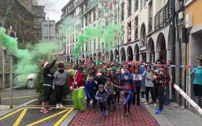 Giro paregabea San Silbestre lasterketan