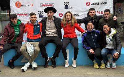 Aimar Larrea, Ainara Uribarri eta Ortiz de Anda-Bermejo azkarrenak, Bergarako San Silbestre trailen