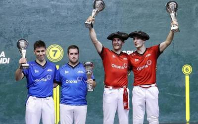 Aritz Zubiri goizuetarra eta Ansa II.a dira erremonteko txapeldun berriak binaka