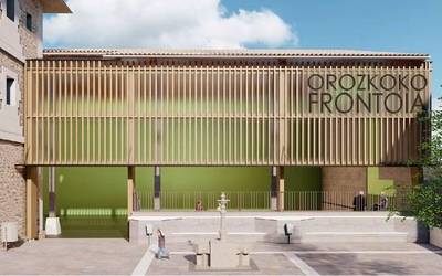 Gehiengo handi batek babestu du Orozkoko pilotalekuko egurrezko itxituraren proposamena