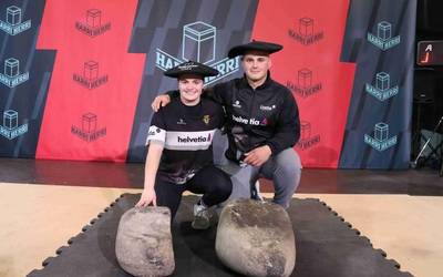 Maddi Gesalaga eta Mikel Lopetegi 'Urra' nagusi, neguko 'Harri Herri' txapelketan