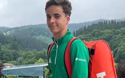 Ander Urkizak Getxon tenis txapelketa berria irabazita hasi du urtea