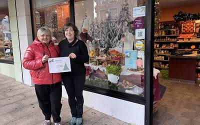 Boto gehien eskuratuta, Aixa fruta-dendak islatu du ondoen Gabonetako espiritua