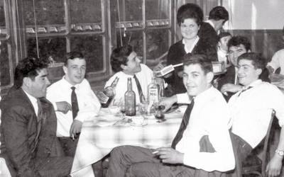 Soldadutzara joan aurretik, agur bazkaria