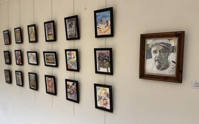 Hirugarren erakusketa ikusgai da liburutegian: 'Liquid', Tomas Besarena