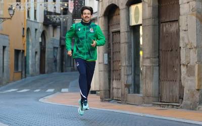 Andoni Calbano: "Egiten dudan guztia atletismoari begira egiten dut"