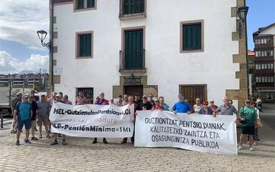 Urteko lehen elkarretaratzea egingo dute bihar pentsiodunek
