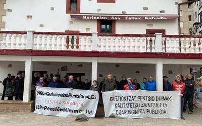 Astelehenero egingo dute protesta berriz ere pentsiodunek