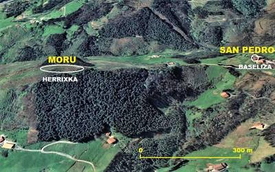 Moru burdinaren herritik San Pedro ermitara