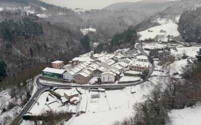 'Goitik begira': urteko lehenengo elurtea Debagoienean