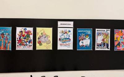 Aratusteak iragartzeko kartel lehiaketa abian da