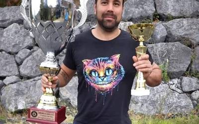 Iker Castellote txakur trebatzaileak bigarren postua eskuratu du Espainiako ODU Kopan