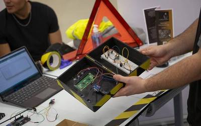 Ikasturtean landutakoak negozio-ideia bilakatuko dituzte Laudioaldeko ikasleek