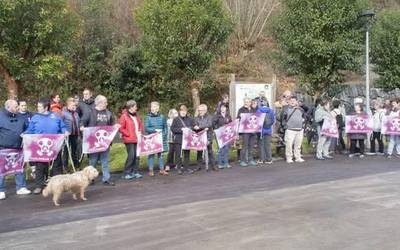 2020an hasitako auzia bukatzeko eskatu du Zaldibar Argitu plataformak