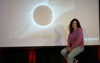 Virginia Garcia Pena: "Eskualdean eklipsea ez da osorik ikusiko"