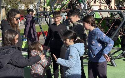 Jolasak eta giro ona izan dira protagonista Gesalibarren