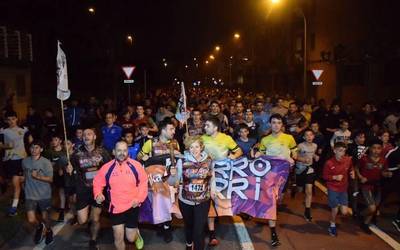 Jauzia emateko prest da Korrika eskualdean