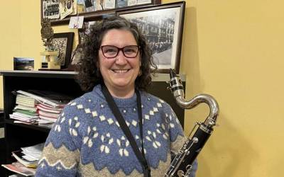 Iratxe Mugarzak urrezko pina jasoko du Oñatiko Musika Bandaren denboraldiko hirugarren kontzertuan