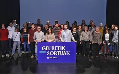 Aurkeztu dituzte Geuretik Sortuak egitasmoan sortutako kultur lanak