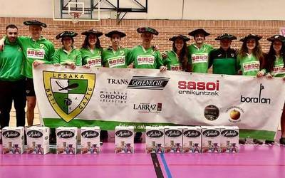 Euskal Herriko sokatira txapelketa mistoa ere irabazi du Beti Gaztek