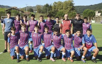 Berdinketarekin hasi dute eskubaloiko txapeldunen fasea Errekako gizonezkoek