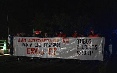 Erabateko jarraipena izan du Tubos Reunidoseko lanuztearen gaueko txanpak