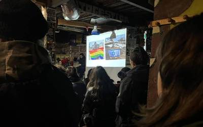 Orbeko Etxea, Palestinarekiko elkartasunez beteta