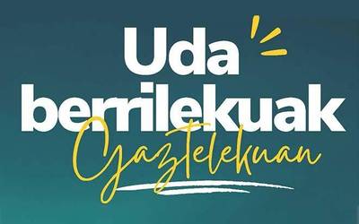 Laudioko gazteek Udaberrilekuez gozatzeko aukera izango dute aste santuko oporretan