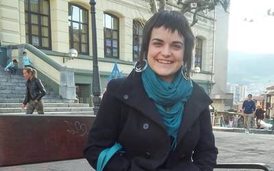 Korrikaren aldeko 'mannequin challenge'-aren grabaketa