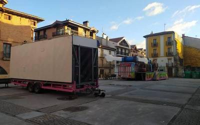 Zubeztia plazako aparkalekua itxita