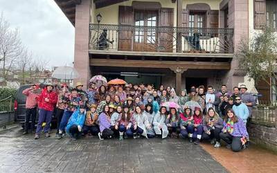 [ARGAZKIAK] Iruritan ere euripean baina giro onean ospatu dituzte inauteak