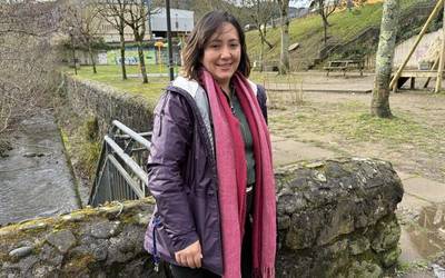 Janet Grimaldo: "Esango nuke nire kolonbiartasuna hazi egin dela hona etorri nintzenetik"