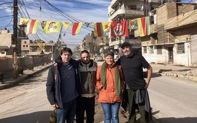 Jose Javier Oses (Rojavan dagoen euskal delegazioko kidea): "Kurduek oso argi dute ez dutela amorerik emango"