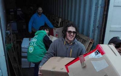 Aiaraldeak 1.102 kilo arroz bildu ditu Lesboseko errefuxiatuen kanpamendurako