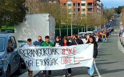 Berangoko 16 auzipetuek prentsaurrekoa deitu dute, Auzitegi Nazionaleko epaiketaren atarian