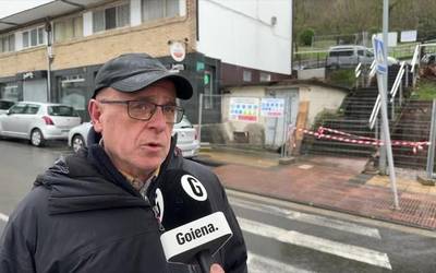 Igogailu publikoa jartzeko lanak hasi dituzte, San Pedro auzoa irisgarriago egiteko