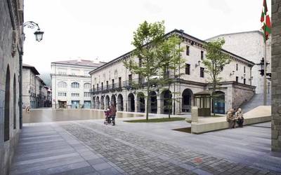 San Martin plaza urbanizatzeko lanak apirilean hastea aurreikusten du Bergarako Udalak