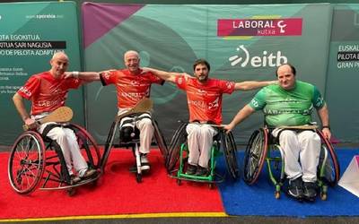 Joseba Lasa lesakarra ez da Euskal Pilota Egokituko Zirkuituko lehen finalean izanen