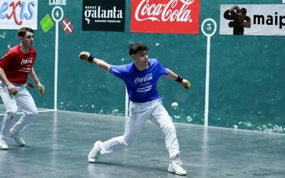 Lezamako eskupilota txapelketa irabazi du Iker Izagirrek, eta finalerako sailkatu da Zizur Nagusikoan