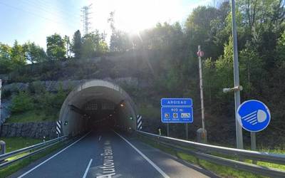 Argisaoko tunela itxita egongo da astearte eta asteazken gauean