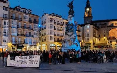 Bikotekide ohiari heriotza mehatxuak egiteagatik gizon bat atxilotu dute Gasteizen