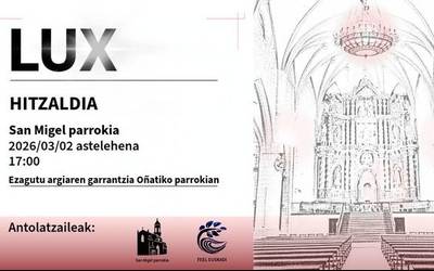 Oñatiko Ondarearen Balioa eta "LUX" Hitzaldia