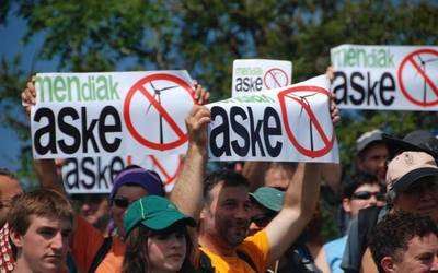 Zer gertatzen ari da energi berriztagarriekin Aiaraldean?