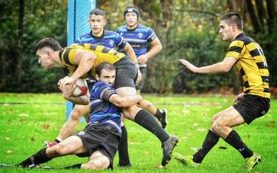 BRT Menditarrak errugbi taldeko nagusiek eta gazteek Lekarozen jokatuko dute asteburuan